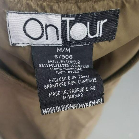 On Tour 2000 Auburn Offensive Open Golf Vest - Picture 3 of 7